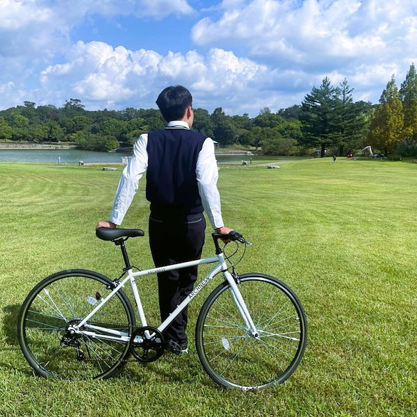 Amazon | ARCHNESS 自転車 クロスバイク 27インチ 700X28Cタイヤ