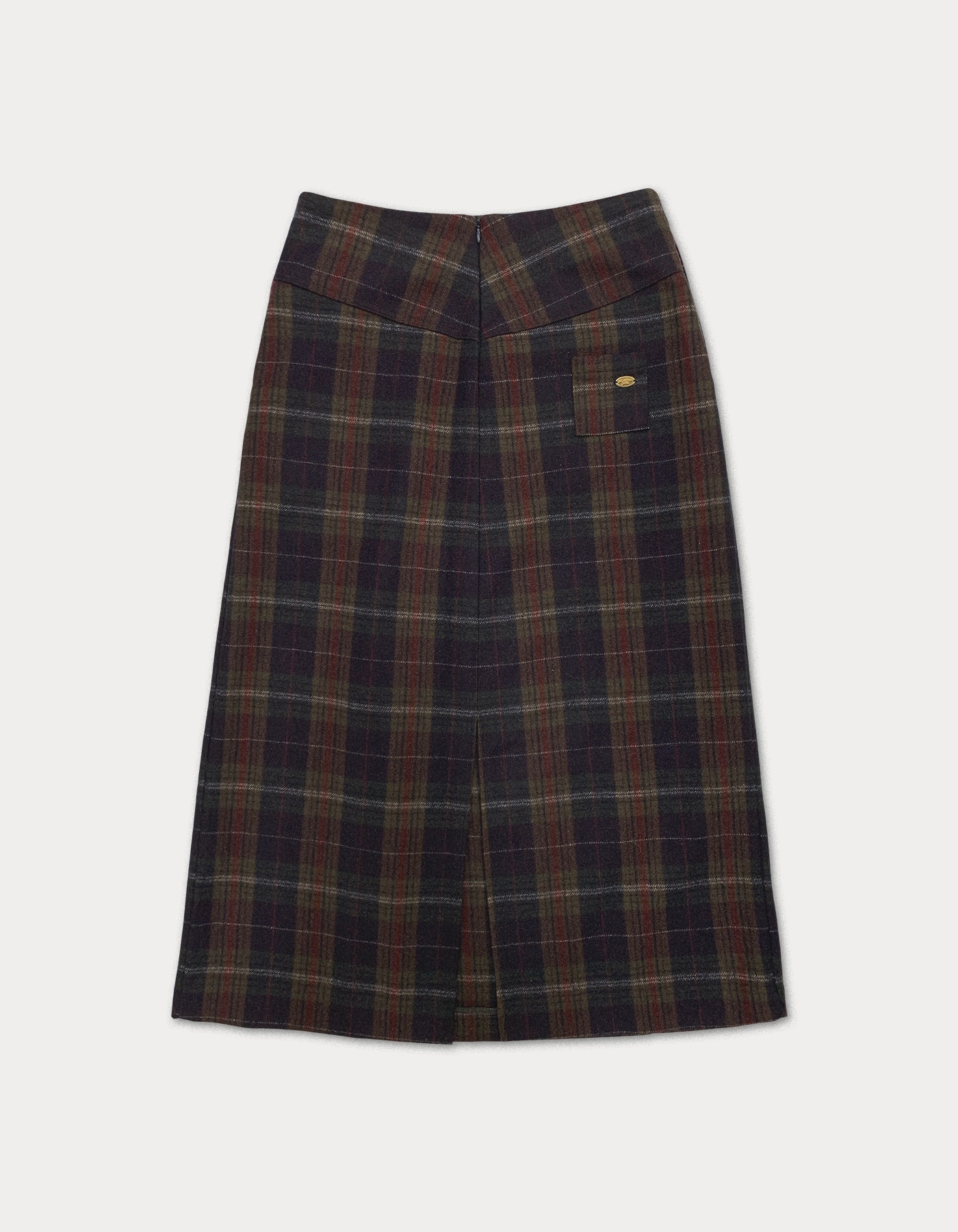 Vintage check wool skirt Vintage check wool skirt