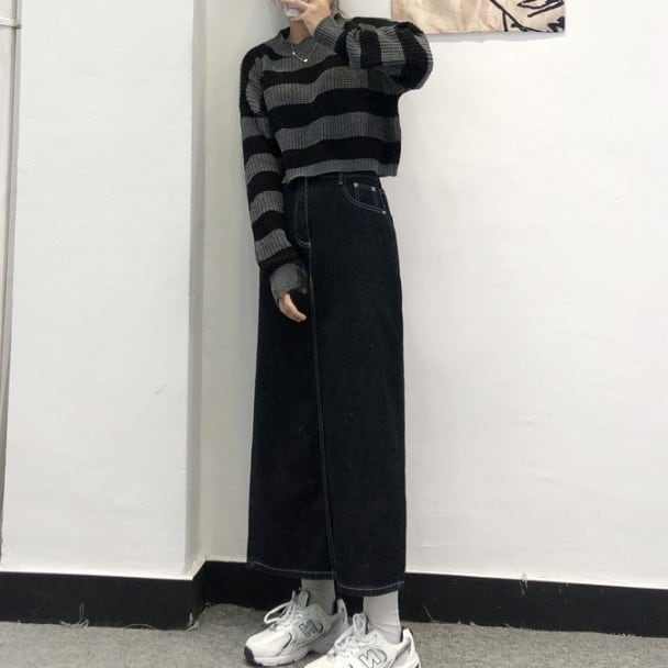 スカート ボトムス ペンシルスカート デニム ブルー ミモレ丈 ストレート カラーデニム バックスリット ワントーン 大人女子 カジュアル セクシー HIPHOP スポーティー お洒落 おしゃれ lb スカート ボトムス ペンシルスカート デニム ブルー ミモレ丈 ストレート カラーデニム バックスリット ワントーン 大人女子 カジュアル セクシー HIPHOP スポーティー お洒落 おしゃれ lb