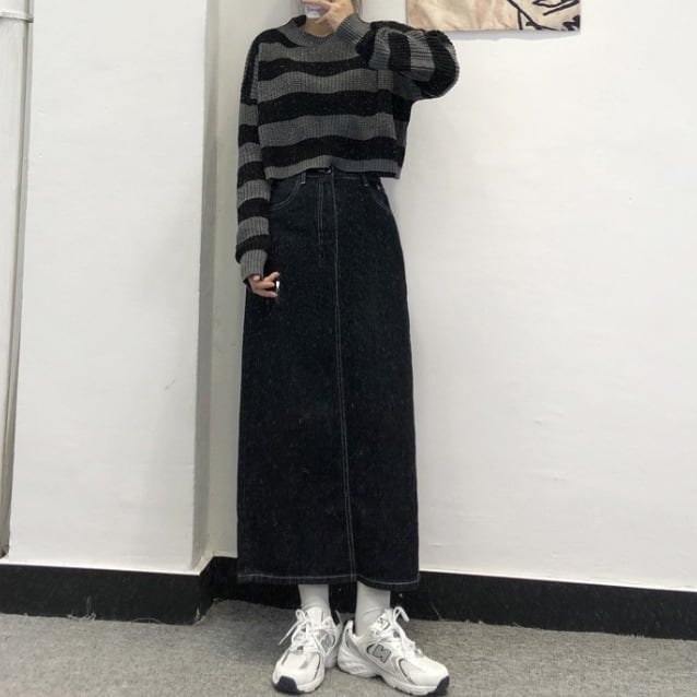 スカート ボトムス ペンシルスカート デニム ブルー ミモレ丈 ストレート カラーデニム バックスリット ワントーン 大人女子 カジュアル セクシー HIPHOP スポーティー お洒落 おしゃれ lb スカート ボトムス ペンシルスカート デニム ブルー ミモレ丈 ストレート カラーデニム バックスリット ワントーン 大人女子 カジュアル セクシー HIPHOP スポーティー お洒落 おしゃれ lb