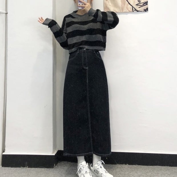 スカート ボトムス ペンシルスカート デニム ブルー ミモレ丈 ストレート カラーデニム バックスリット ワントーン 大人女子 カジュアル セクシー HIPHOP スポーティー お洒落 おしゃれ lb スカート ボトムス ペンシルスカート デニム ブルー ミモレ丈 ストレート カラーデニム バックスリット ワントーン 大人女子 カジュアル セクシー HIPHOP スポーティー お洒落 おしゃれ lb