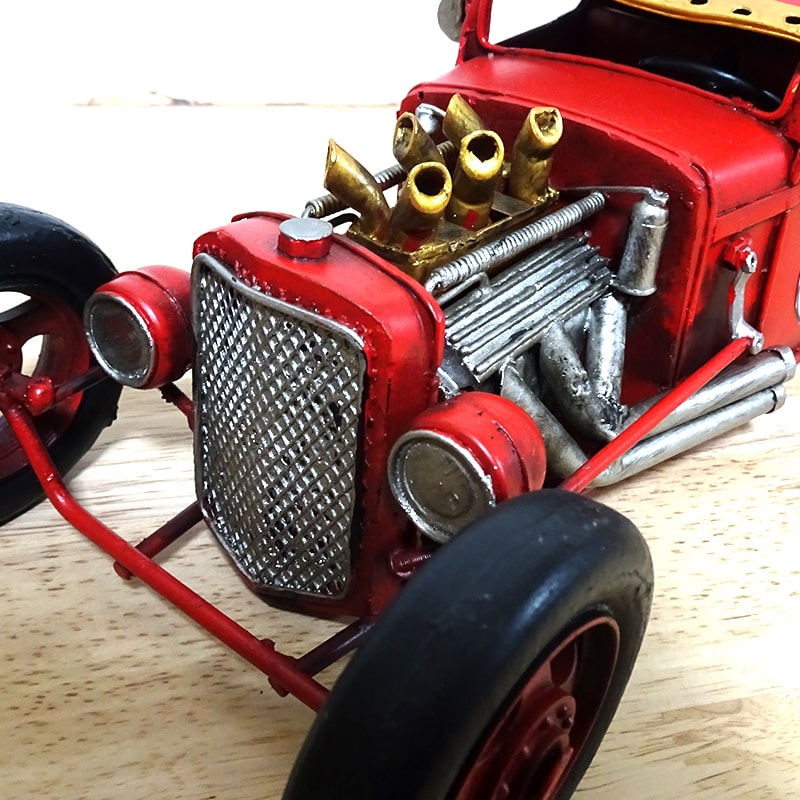 ビンテージカー スポーツカー オブジェ かっこいい ブリキ 置物 RED HOT ROD 79 おもちゃ アンティーク 車 レトロ アメリカン レッド 雑貨 かわいい インテリア おしゃれ アンティー ビンテージカー スポーツカー オブジェ かっこいい ブリキ 置物 RED HOT ROD 79 おもちゃ アンティーク 車 レトロ アメリカン レッド 雑貨 かわいい インテリア おしゃれ アンティー