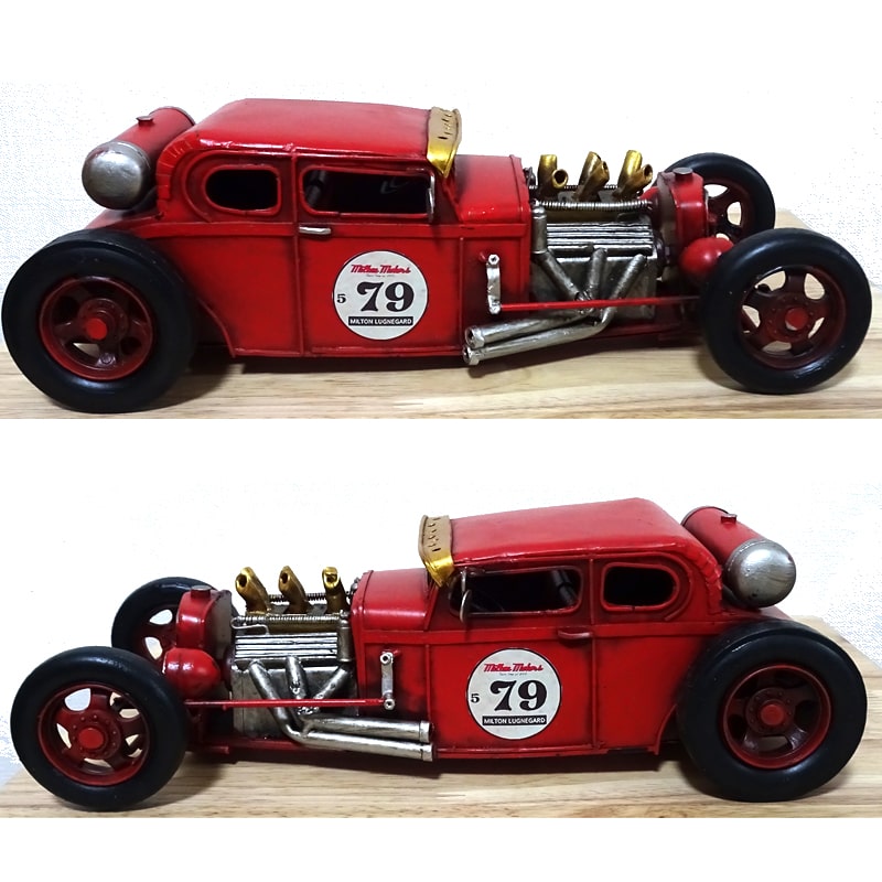 ビンテージカー スポーツカー オブジェ かっこいい ブリキ 置物 RED HOT ROD 79 おもちゃ アンティーク 車 レトロ アメリカン レッド 雑貨 かわいい インテリア おしゃれ アンティー ビンテージカー スポーツカー オブジェ かっこいい ブリキ 置物 RED HOT ROD 79 おもちゃ アンティーク 車 レトロ アメリカン レッド 雑貨 かわいい インテリア おしゃれ アンティー