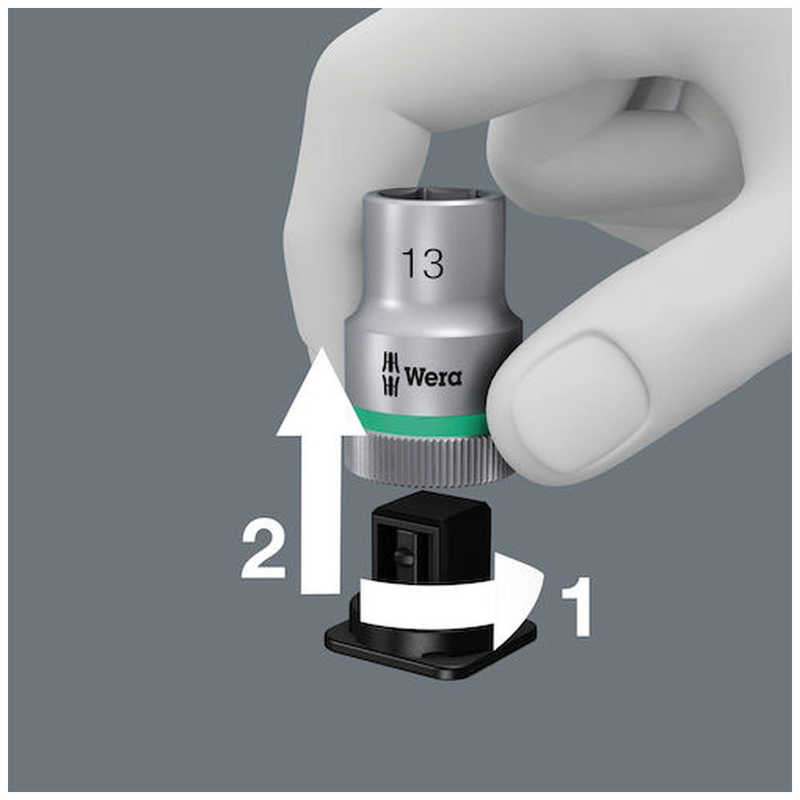 WERA社 8100SA8 サイクロップラチェットメタルセット 1/4 4018 WERA社 8100SA8 サイクロップラチェットメタルセット 1/4 4018