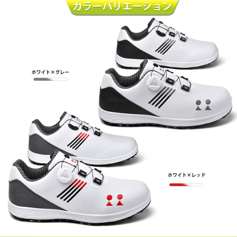ゴルフシューズ メンズ レディース スニーカー 防水 耐久 大きいサイズ ダイヤル式 幅広い スパイクレス 軽量 動きやすい 練習場 白 安い おすすめ おしゃれ ゴルフシューズ メンズ レディース スニーカー 防水 耐久 大きいサイズ ダイヤル式 幅広い スパイクレス 軽量 動きやすい 練習場 白 安い おすすめ おしゃれ