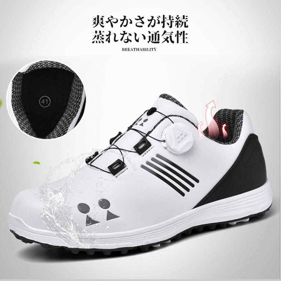 ゴルフシューズ メンズ レディース スニーカー 防水 耐久 大きいサイズ ダイヤル式 幅広い スパイクレス 軽量 動きやすい 練習場 白 安い おすすめ おしゃれ ゴルフシューズ メンズ レディース スニーカー 防水 耐久 大きいサイズ ダイヤル式 幅広い スパイクレス 軽量 動きやすい 練習場 白 安い おすすめ おしゃれ