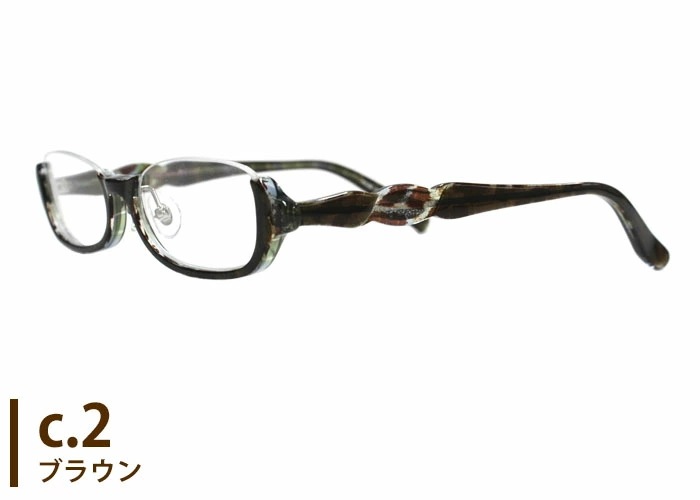 メガネ ゴッシュ GOSH go-805 50ロ17 日本製 セル アセテート オーバル アンダーリム （フレームのみ / 度付き / 度なし 伊達） メンズ レディース