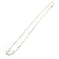 ビーン　ネックレス SV トップ19mm チェーン41cm