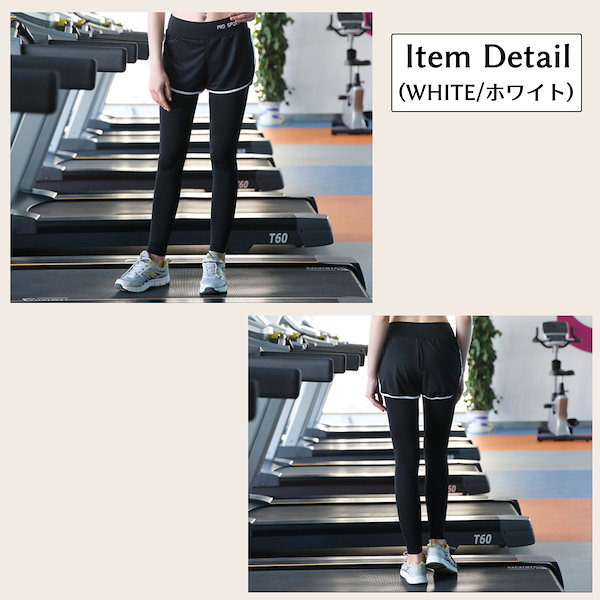 Qoo10] ショートパンツ レギンス Tシャツ 上下