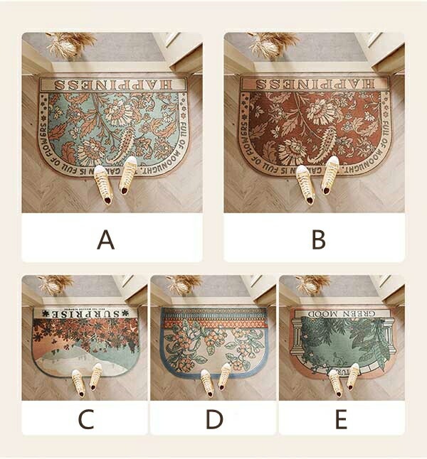 【激安開催】おしゃれな玄関マット 60*90cm 5カラー 玄関 マット 屋内 オシャレ フラワー 花柄 ドアマット 北欧 エントランス インテリア モダン ナチュラル カーペット ラグ 滑り止め お 【激安開催】おしゃれな玄関マット 60*90cm 5カラー 玄関 マット 屋内 オシャレ フラワー 花柄 ドアマット 北欧 エントランス インテリア モダン ナチュラル カーペット ラグ 滑り止め お