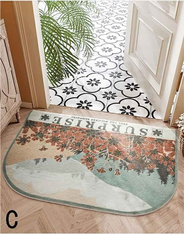 【激安開催】おしゃれな玄関マット 60*90cm 5カラー 玄関 マット 屋内 オシャレ フラワー 花柄 ドアマット 北欧 エントランス インテリア モダン ナチュラル カーペット ラグ 滑り止め お 【激安開催】おしゃれな玄関マット 60*90cm 5カラー 玄関 マット 屋内 オシャレ フラワー 花柄 ドアマット 北欧 エントランス インテリア モダン ナチュラル カーペット ラグ 滑り止め お