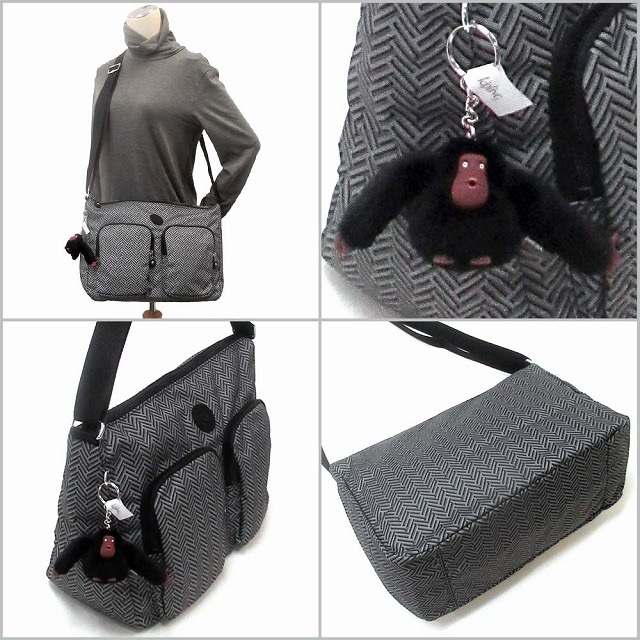 KipLing キプリング アウトレット SIDNEY シドニー ストライキン グリーヴス プリント クロスボディ ショルダーバッグ HB7686 R9D