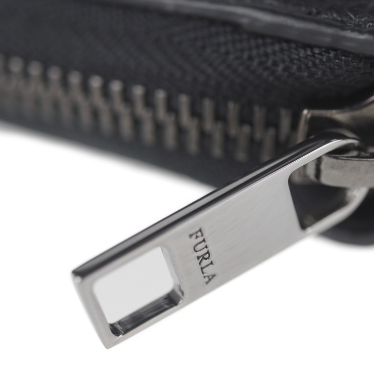 超美品 Furla フルラ ラウンドジップ ウォレット 長財布 レザー ブラック ブラウン グレー オーガナイザー ラウンドファスナ 二つ折り財布【本物保証】 超美品 Furla フルラ ラウンドジップ ウォレット 長財布 レザー ブラック ブラウン グレー オーガナイザー ラウンドファスナ 二つ折り財布【本物保証】