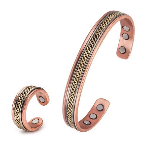 純銅製ジュエリー 純銅磁気ブレスレット エネルギーマグネット付き 磁気ブレスレット ストレス解消 減量 痩身 調節可能 健康エネルギー 高磁石 瞑想 ヨガ 磁気リング 指輪 純銅製ジュエリー 純銅磁気ブレスレット エネルギーマグネット付き 磁気ブレスレット ストレス解消 減量 痩身 調節可能 健康エネルギー 高磁石 瞑想 ヨガ 磁気リング 指輪
