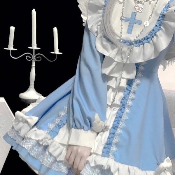 Qoo10] 地雷系オリジナルゴシックシスター風ロリー