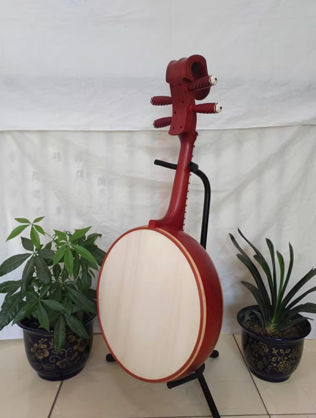 阮 中型 柄模様 プロの演奏 中国の弦楽器 阮 中型 柄模様 プロの演奏 中国の弦楽器