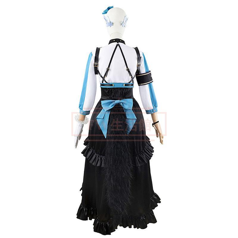 ウマ娘 プリティーダービー 風 メジロラモーヌ コスプレ衣装 靴コスチューム cosplay イベント 演出服 アニメ変装 仮装_4