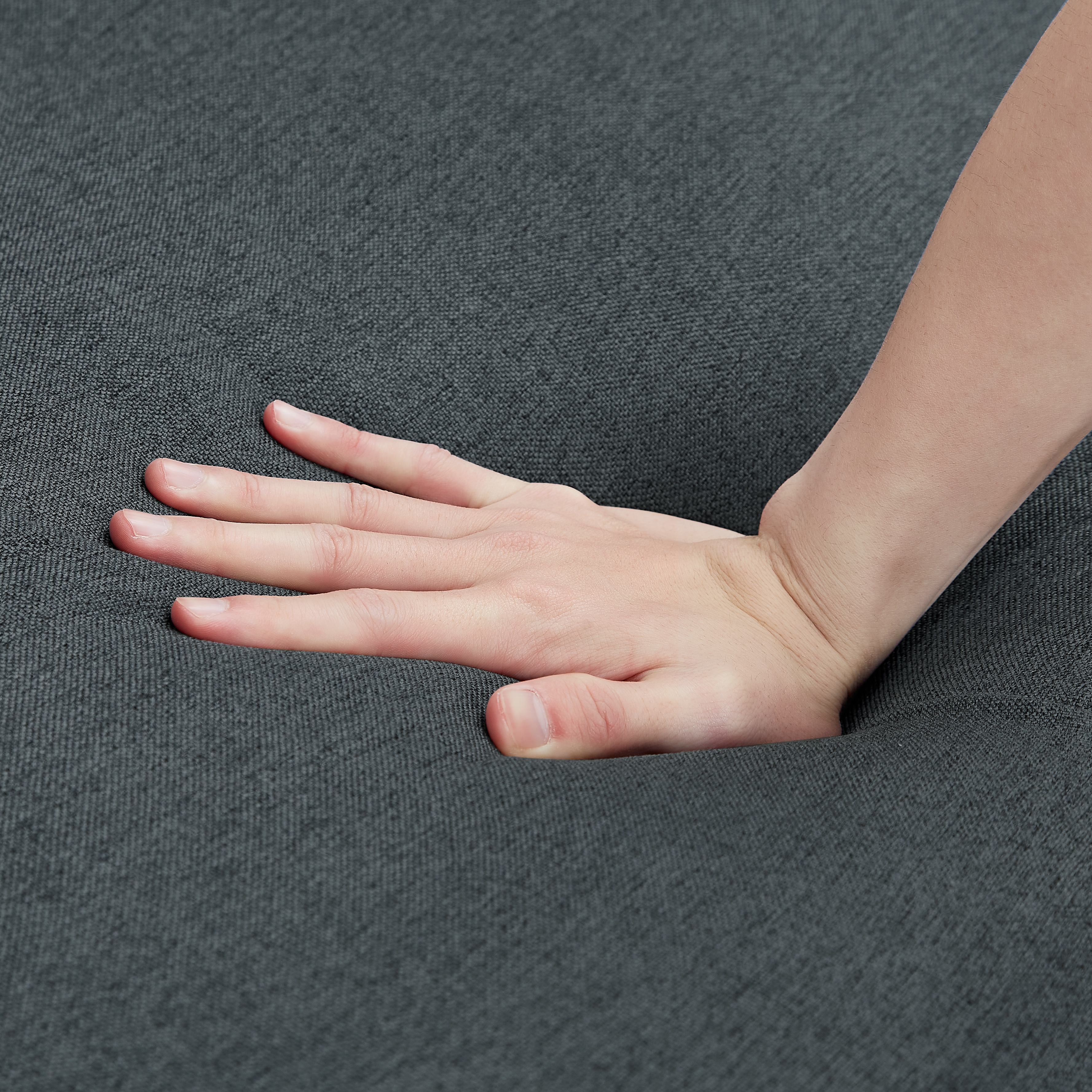 ソファ 2人掛け 収納付き ファブリック 両側に肘掛け付き 木脚外し可能 ローソファ コンパクト ひとり暮らし カウチソファー