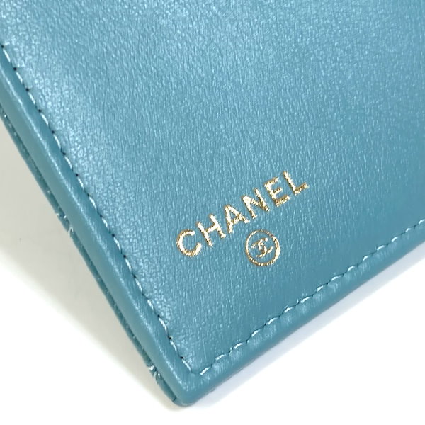 Qoo10] CHANEL 3つ折り財布 A84068 ボーイシャネ