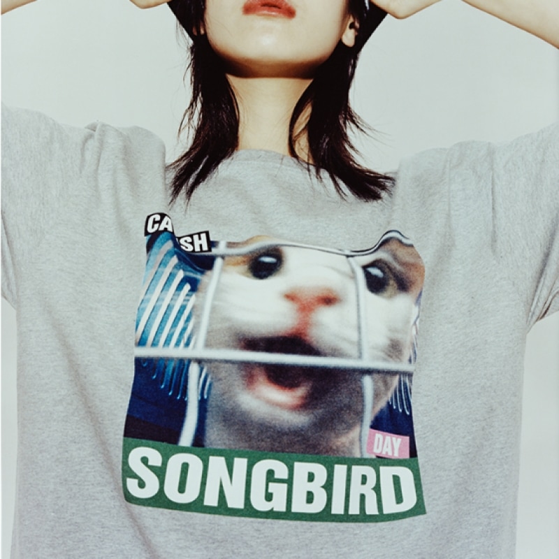 CAVISH SONGBIRD Vol.1 DAY SS TEE GREY(CV2CMUT501B) CAVISH SONGBIRD Vol.1 DAY SS TEE GREY(CV2CMUT501B)