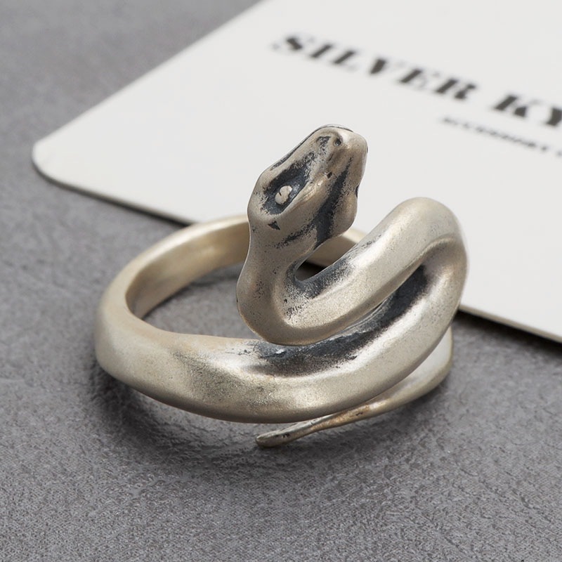 シルバー925 スネークリング [rs209]