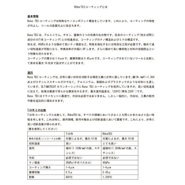 RUKO（ルコ） 102771P ULTIMATECUTカウンターシンク RUna908.3