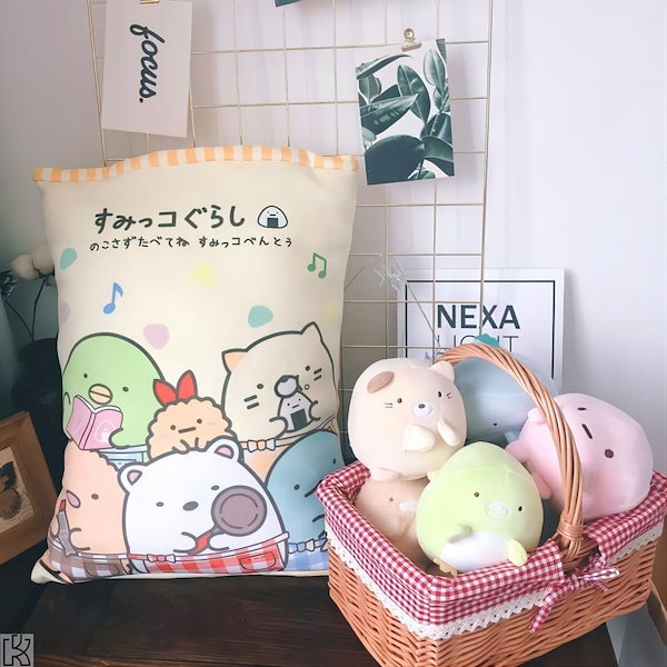 Qoo10] 抱き枕 すみっコぐらし ぬいぐるみ お菓