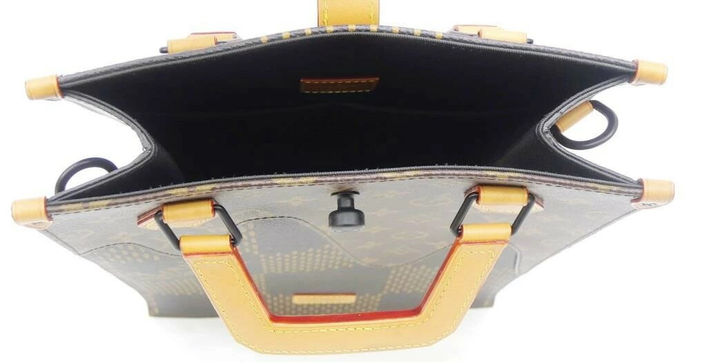 ルイ・ヴィトン LOUISVUITTON ダミエジャイアント ミニトートバッグ LVスクエアード NIGOコラボ N40355 【中古】(68650) ルイ・ヴィトン LOUISVUITTON ダミエジャイアント ミニトートバッグ LVスクエアード NIGOコラボ N40355 【中古】(68650)