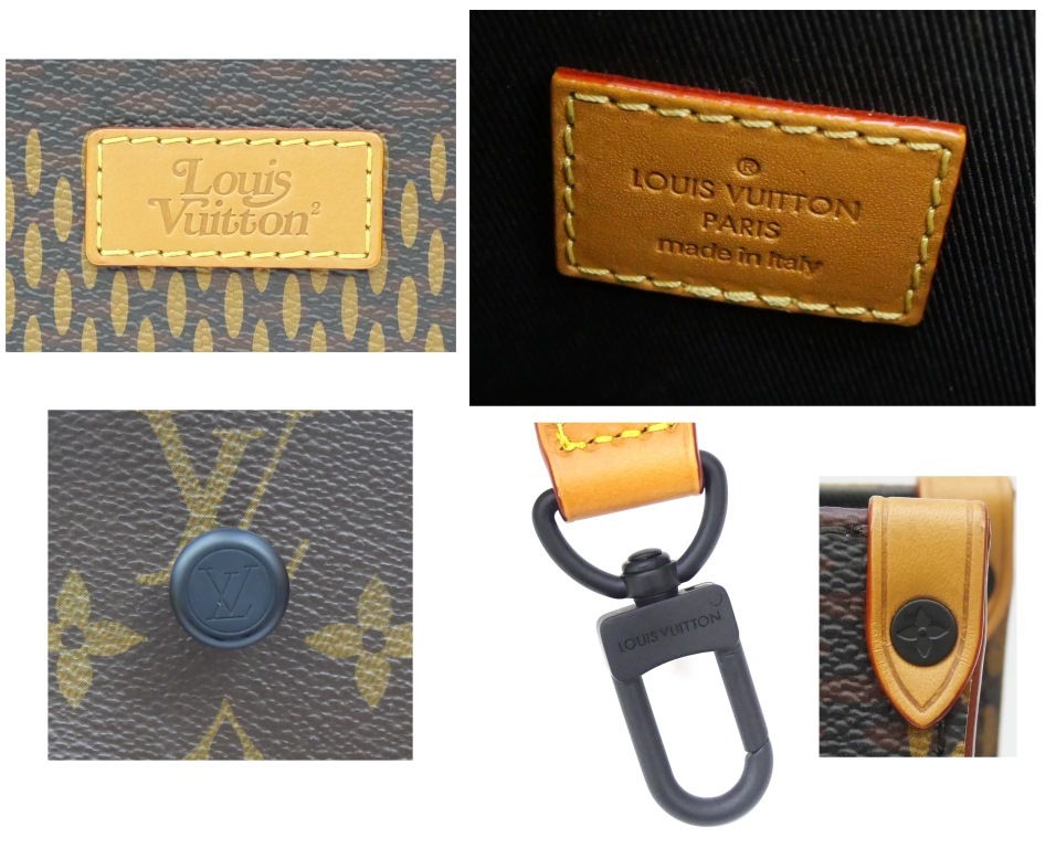 ルイ・ヴィトン LOUISVUITTON ダミエジャイアント ミニトートバッグ LVスクエアード NIGOコラボ N40355 【中古】(68650) ルイ・ヴィトン LOUISVUITTON ダミエジャイアント ミニトートバッグ LVスクエアード NIGOコラボ N40355 【中古】(68650)