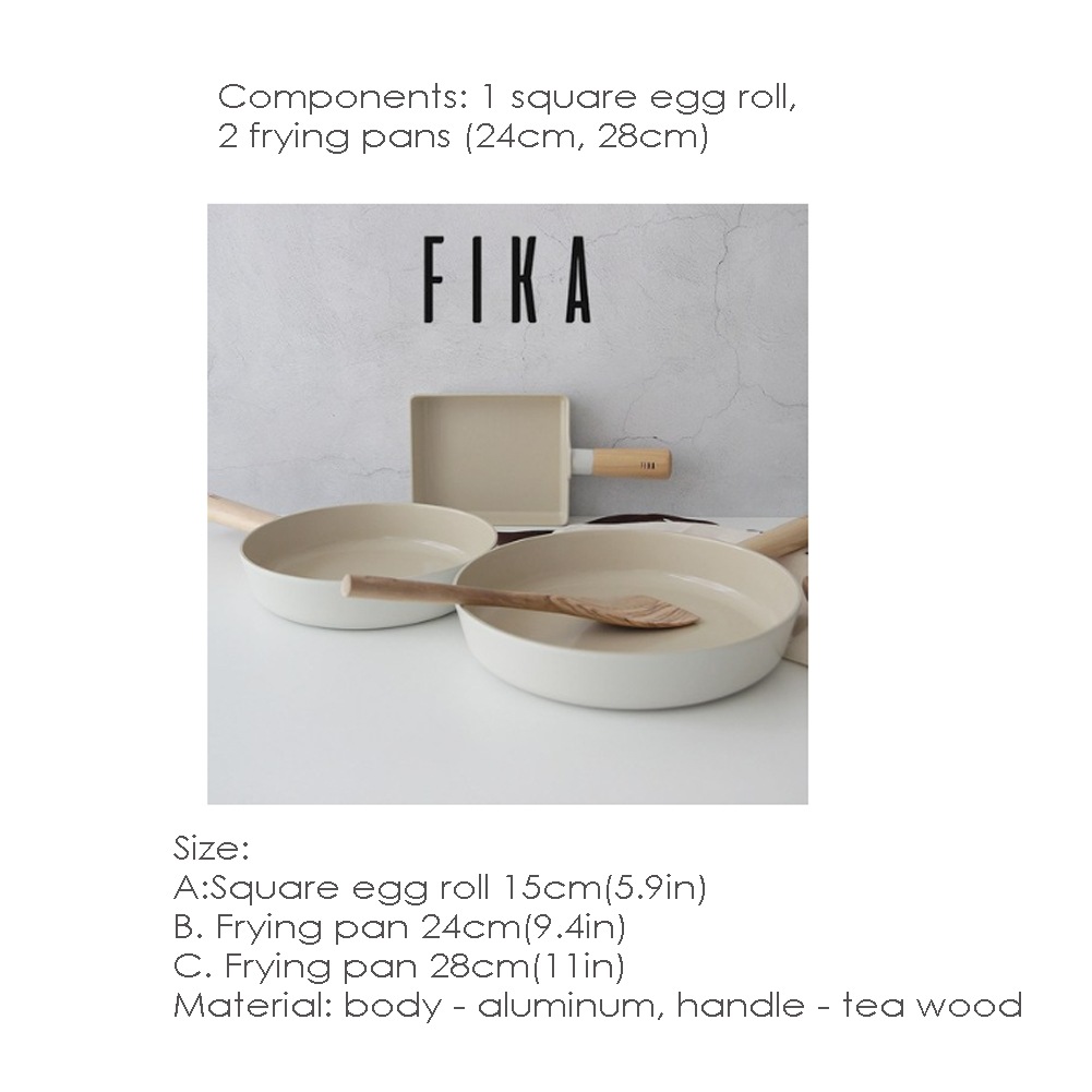 Neoflam Fika IH Induction Nonestick Frying pan 3P Neoflam Fika IH Induction Nonestick Frying pan 3P