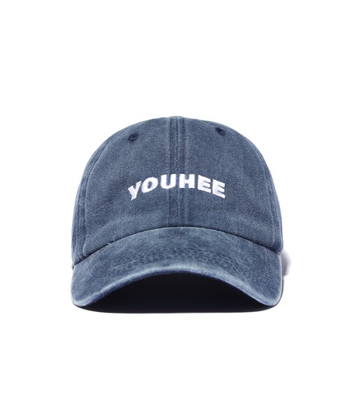 【YOUHEE】YOUHEE LOGO BALL CAP BLUE YOUHEE YOUHEE LOGO BALL CAP BLUE YHHTEC001BL ニット帽