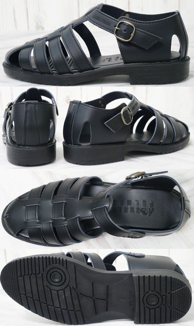 アーノルドパーマー メンズ グルカサンダル 本革 靴 コンフォートサンダル 日本製 亀サンダル 黒 ドライバーシューズ ブラック ストラップサンダル ダークブラウン Arnold Palmer AP6