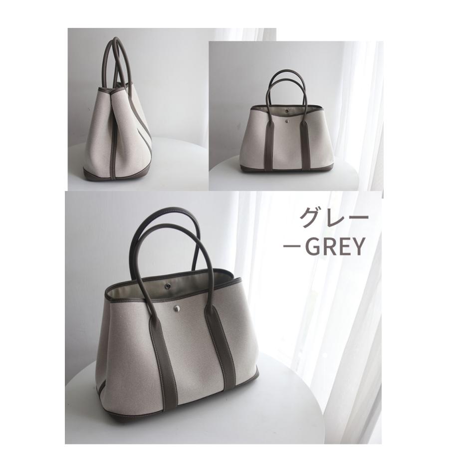 【即納】本革 キャンバス バッグ レディース トートバッグ 上質本牛革 ショルダーバッグ ガーデンパーティンナリ 25/30/36cm 通勤通学 シルクスカーフ付
