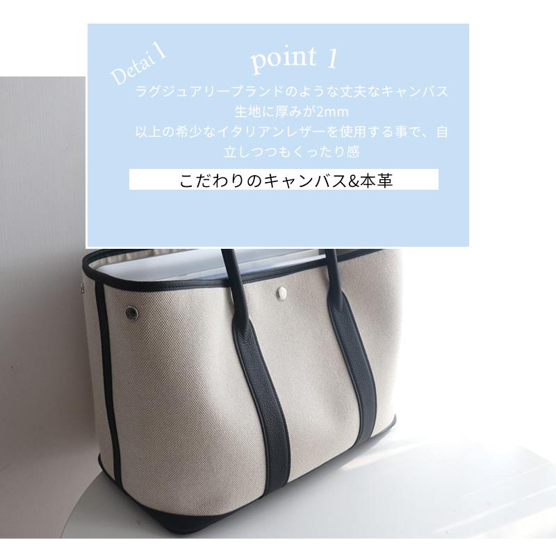 【即納】本革 キャンバス バッグ レディース トートバッグ 上質本牛革 ショルダーバッグ ガーデンパーティンナリ 25/30/36cm 通勤通学 シルクスカーフ付