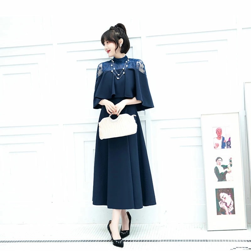 【即納】パーティードレス ロングワンピース 総レース シースルー袖 長袖 ロング丈 結婚式 披露宴 二次会 お呼ばれ ベージュ 黒 ブラック グレー ネイビー グリーン ミント ワインレッド20代 3 【即納】パーティードレス ロングワンピース 総レース シースルー袖 長袖 ロング丈 結婚式 披露宴 二次会 お呼ばれ ベージュ 黒 ブラック グレー ネイビー グリーン ミント ワインレッド20代 3