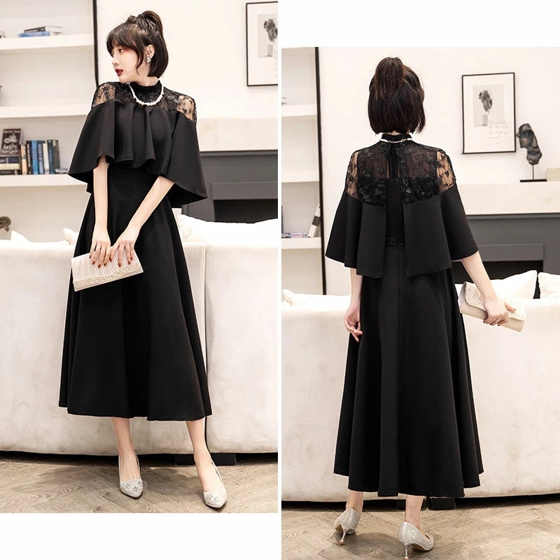 【即納】パーティードレス ロングワンピース 総レース シースルー袖 長袖 ロング丈 結婚式 披露宴 二次会 お呼ばれ ベージュ 黒 ブラック グレー ネイビー グリーン ミント ワインレッド20代 3 【即納】パーティードレス ロングワンピース 総レース シースルー袖 長袖 ロング丈 結婚式 披露宴 二次会 お呼ばれ ベージュ 黒 ブラック グレー ネイビー グリーン ミント ワインレッド20代 3