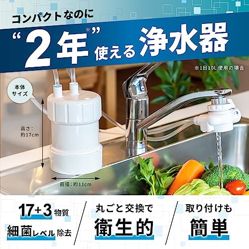 Qoo10] キッツマイクロフィルター GOQURIA (ゴクリア) 浄水器 ホ