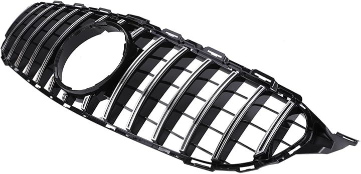 ベンツ パナメリカーナ グリル ブラックxシルバー 現行AMGルック W205 S205 C205 C180 C200 C220d C250 C300 C350e C450 C43 GT