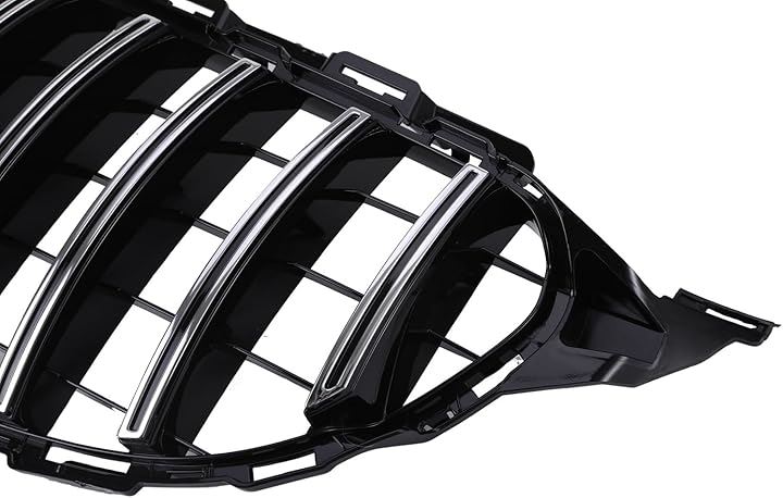 ベンツ パナメリカーナ グリル ブラックxシルバー 現行AMGルック W205 S205 C205 C180 C200 C220d C250 C300 C350e C450 C43 GT