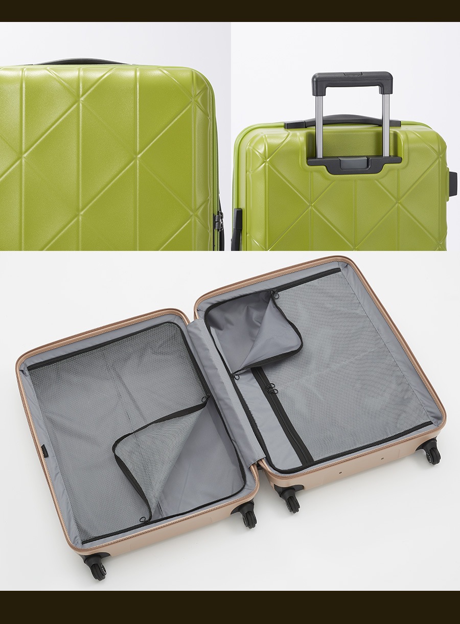 【新商品】【7-10泊対応】日本製 コーリー2 スーツケース ジッパータイプ 96L 01484 無料預入手荷物