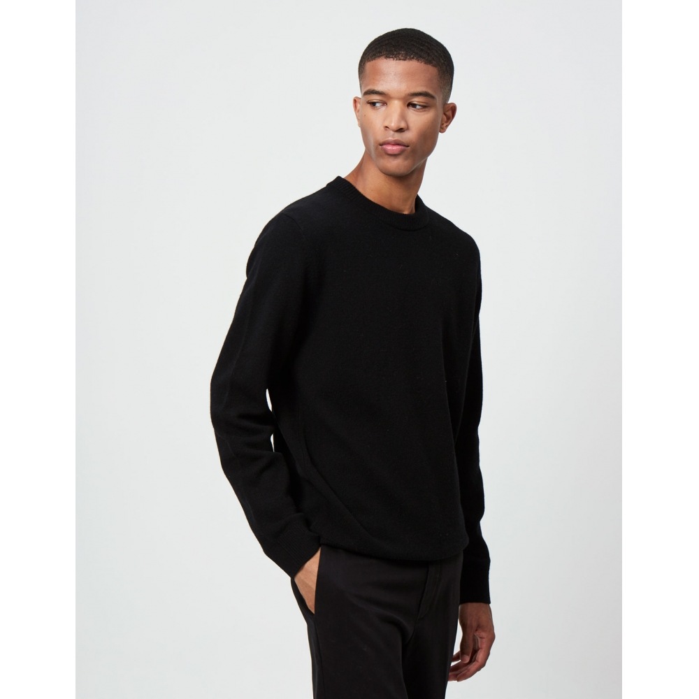 ジオダノ 050904 メリノクルーネックセーター (7GG) _14色 ジオダノ 050904 メリノクルーネックセーター (7GG) _14色