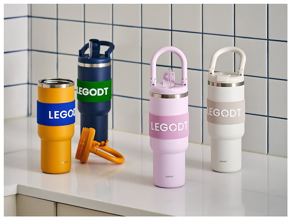 まろくーたん出品 Qoo10] LEGODT 【4色から選べる】 ループタンブラー マ