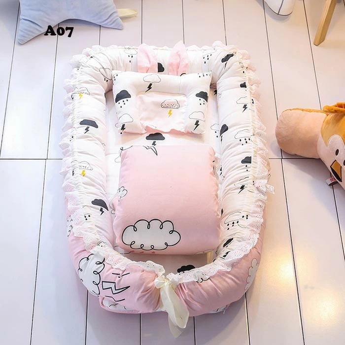 お得な価格ベビー ベッドインベッド 新生児/赤ちゃん ベビーインベッド ベビーガード ベビーベッド 添い寝ベッド 寝返り防止 コットン 昼寝布団 オムツ換え 新生児ベッド 枕付き/布団付き 転落防止 お得な価格ベビー ベッドインベッド 新生児/赤ちゃん ベビーインベッド ベビーガード ベビーベッド 添い寝ベッド 寝返り防止 コットン 昼寝布団 オムツ換え 新生児ベッド 枕付き/布団付き 転落防止