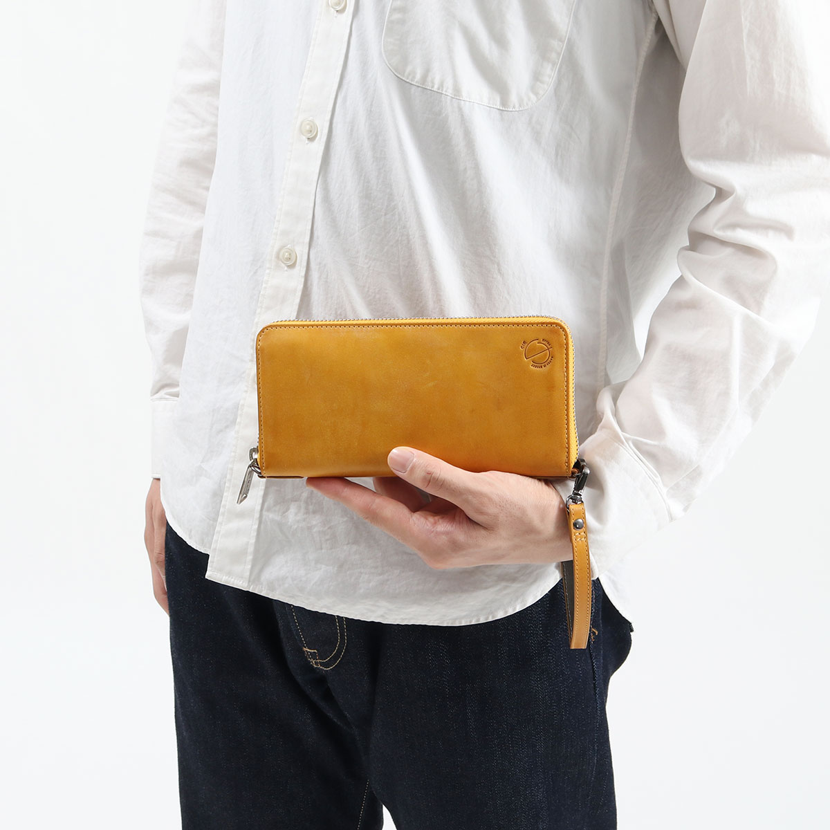 ELVA LONG ROUND ZIP WALLET 本革 メンズ レディース 032170 ELVA LONG ROUND ZIP WALLET 本革 メンズ レディース 032170