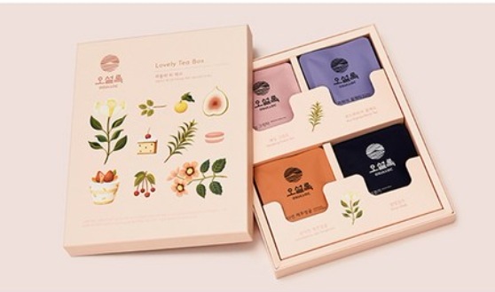 韓国済州ラブリーティーセット(4種12入) 韓国済州ラブリーティーセット(4種12入)