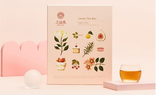 韓国済州ラブリーティーセット(4種12入) 韓国済州ラブリーティーセット(4種12入)