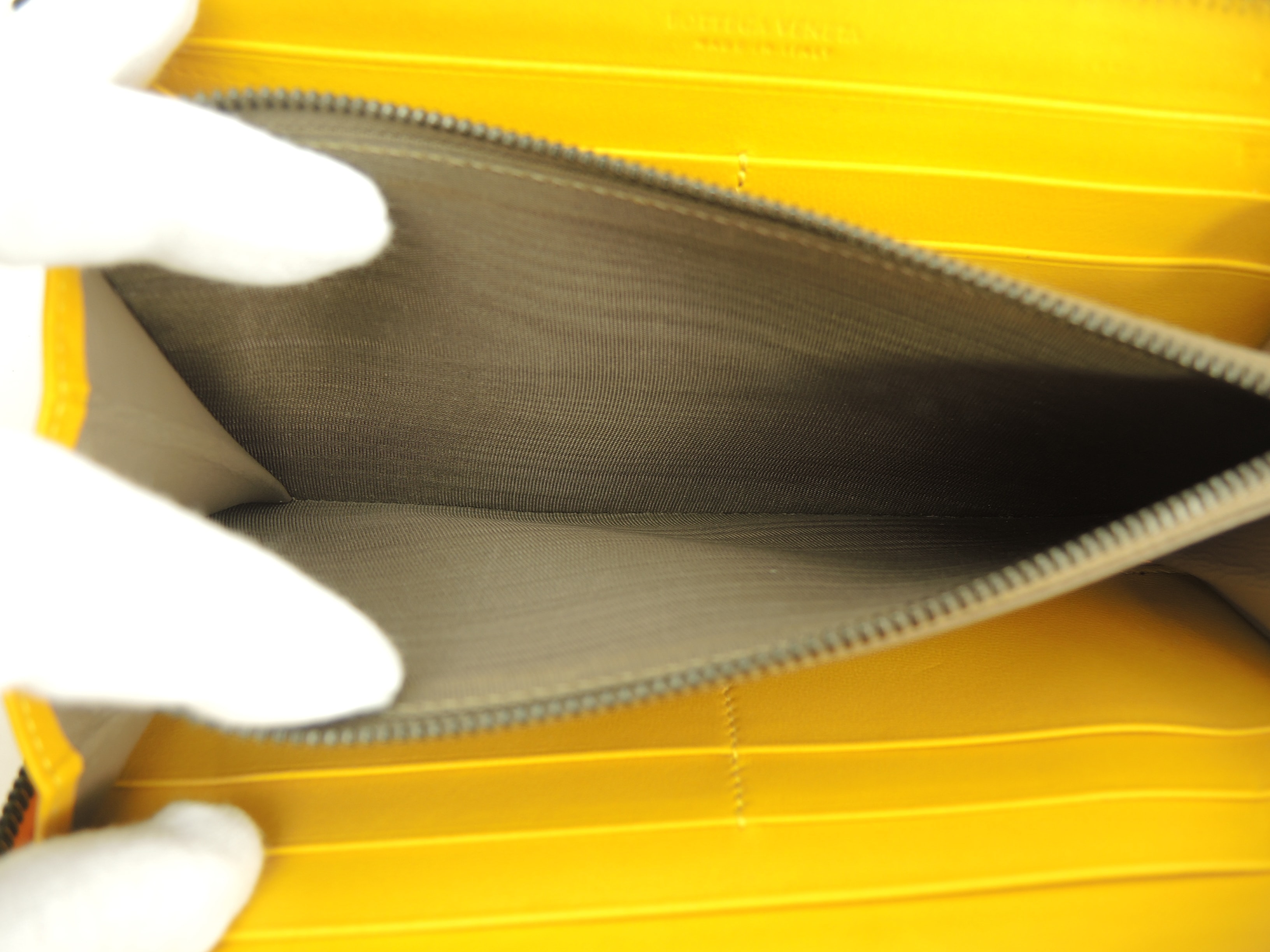 ラウンドジップ長財布 クロコダイル 黄 ロングウォレット 美品@B001171264 ラウンドジップ長財布 クロコダイル 黄 ロングウォレット 美品@B001171264