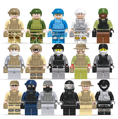 Qoo10] ミニフィグ PMC装備 サバゲーセット : ホビー・コスプレ