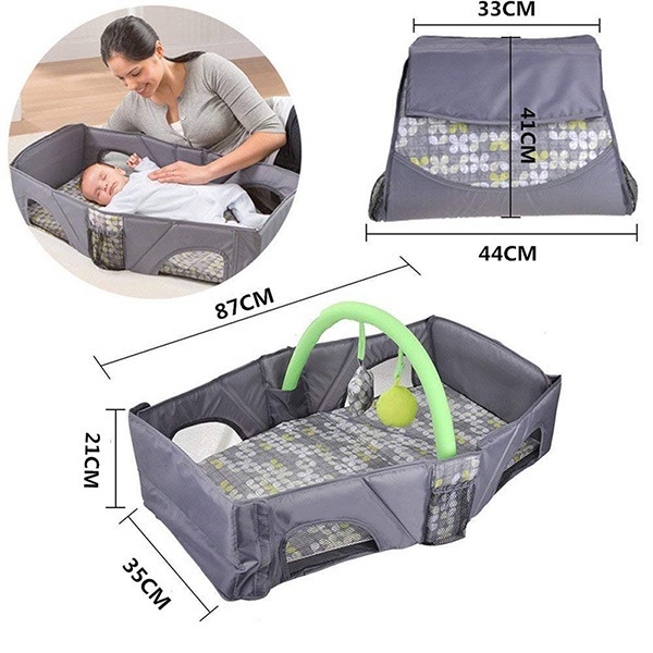 移動用ベビーベッド ベッドインベッド 添い寝ベッド 持ち運び 折りたたみキッズ ベビー マタニティ