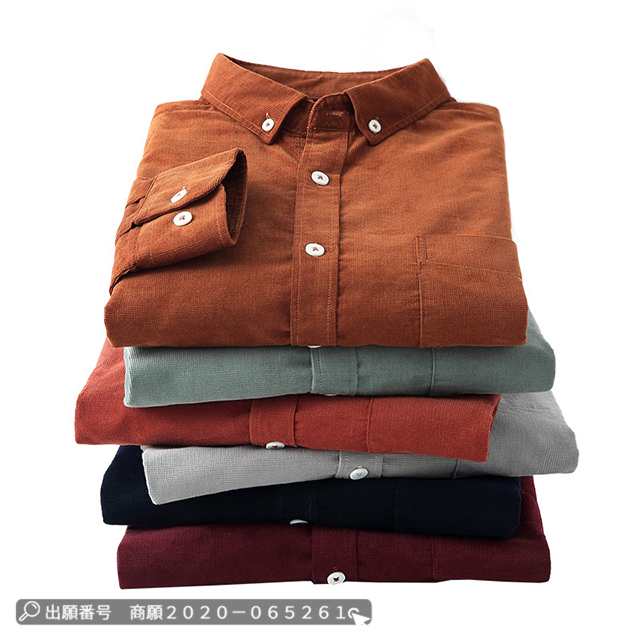 最安挑戦 春新作 送料無料 新作 シャツ メンズ コーデュロイ 長袖 シャツ トップス 春秋 ボタンダウンシャツ 無地 開襟 ビジネス カジュアルシャツ 通勤 純綿 コーデュロイシャツト シンプル 日